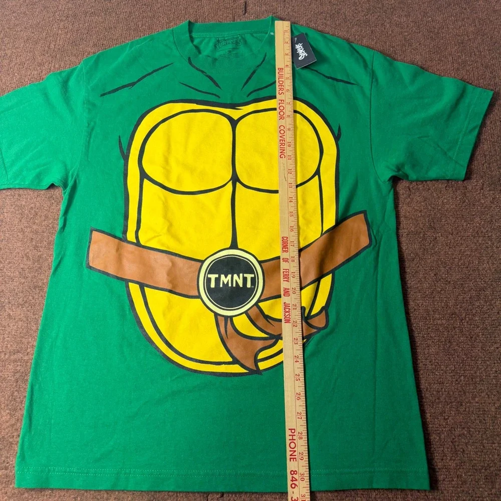 TMNT Teenage Mutant Ninja Turtles Costume T-Shirt Green Spencers Mens Large New